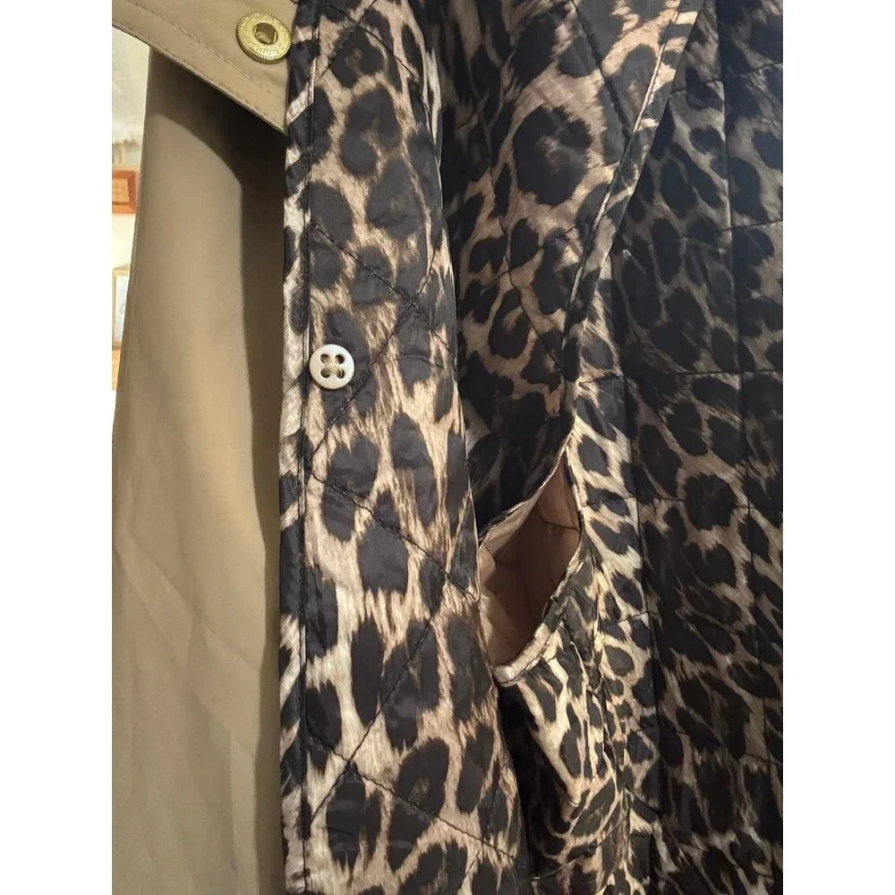 Lands End trench coat + vest - Picture 5 of 5